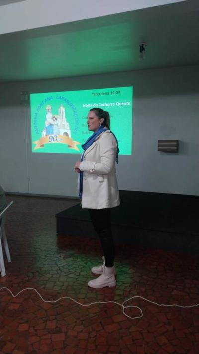 LanÃ§amento oficial da programaÃ§Ã£o da festa em louvor a Padroeira SANTÂ´ANA Aconteceu na noite de sexta-feira